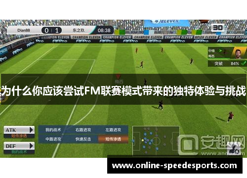 为什么你应该尝试FM联赛模式带来的独特体验与挑战